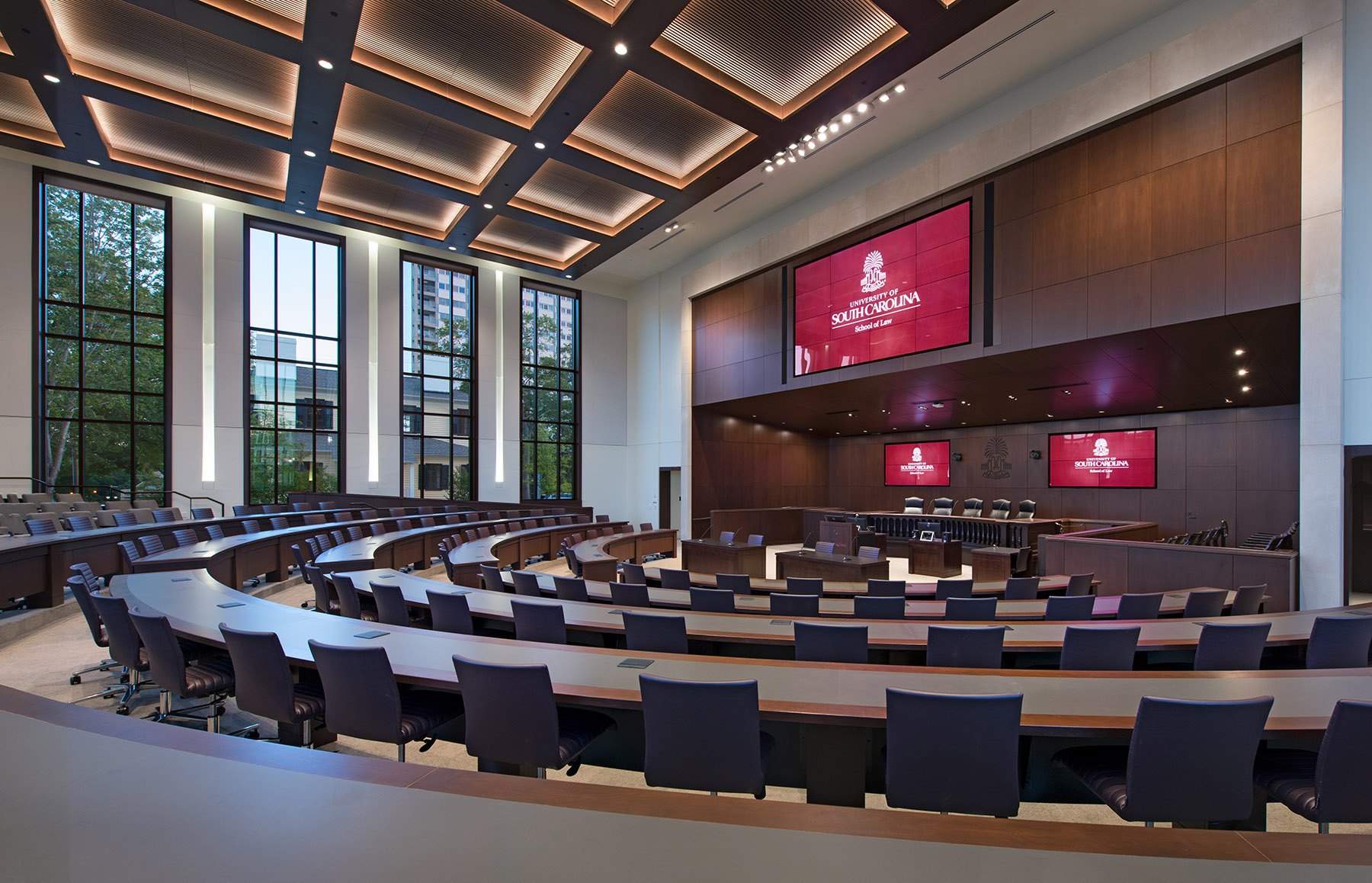 University of South Carolina School of Law Courtroom