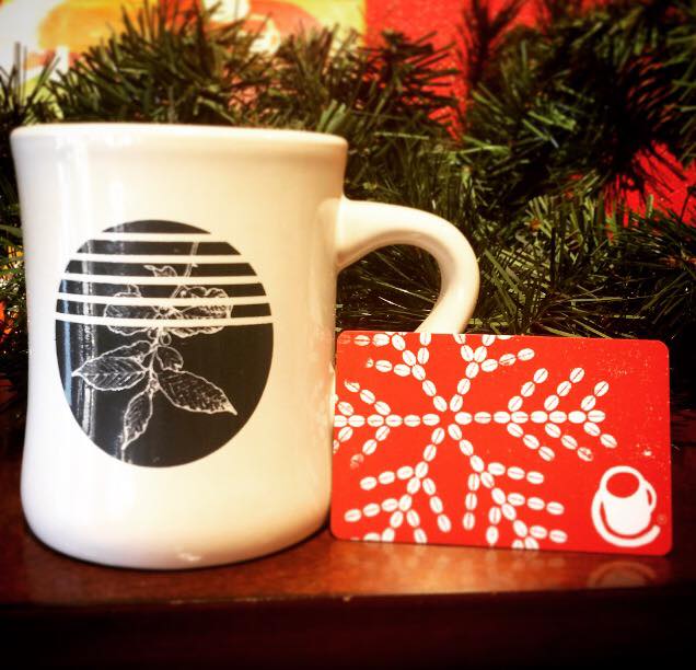 Crimson Cup Diner Mug and Gift Card