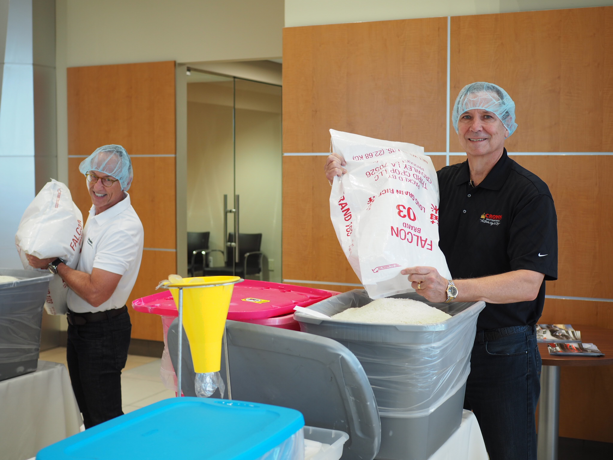 Crown Automotive Group Packaged Over 100,000 Meals For Feeding Children Everywhere