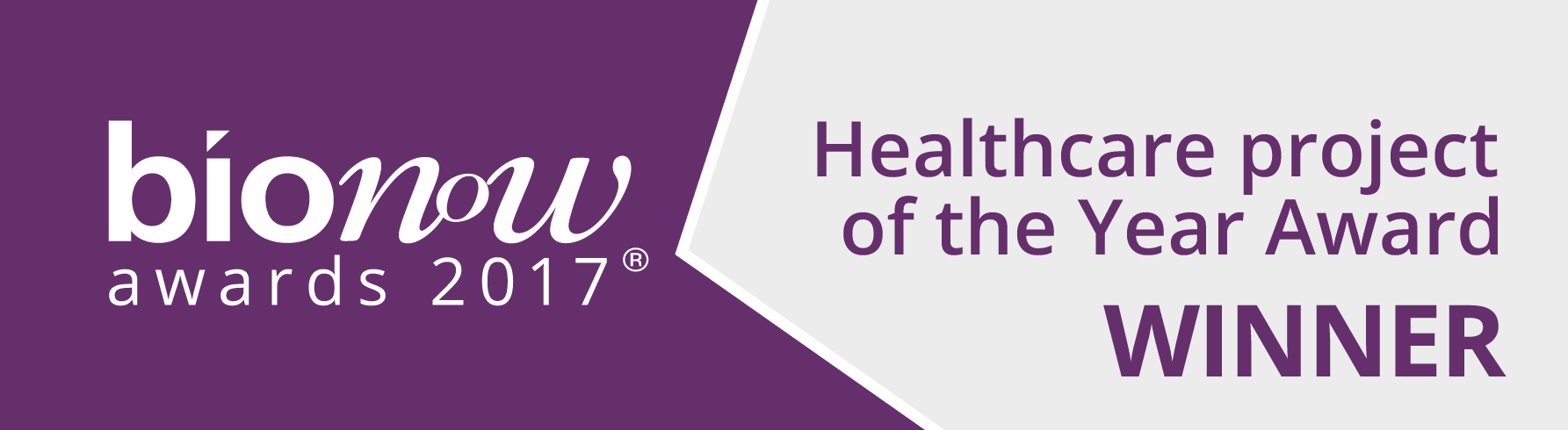 Bionow Healthcare Project of the Year Award 2017