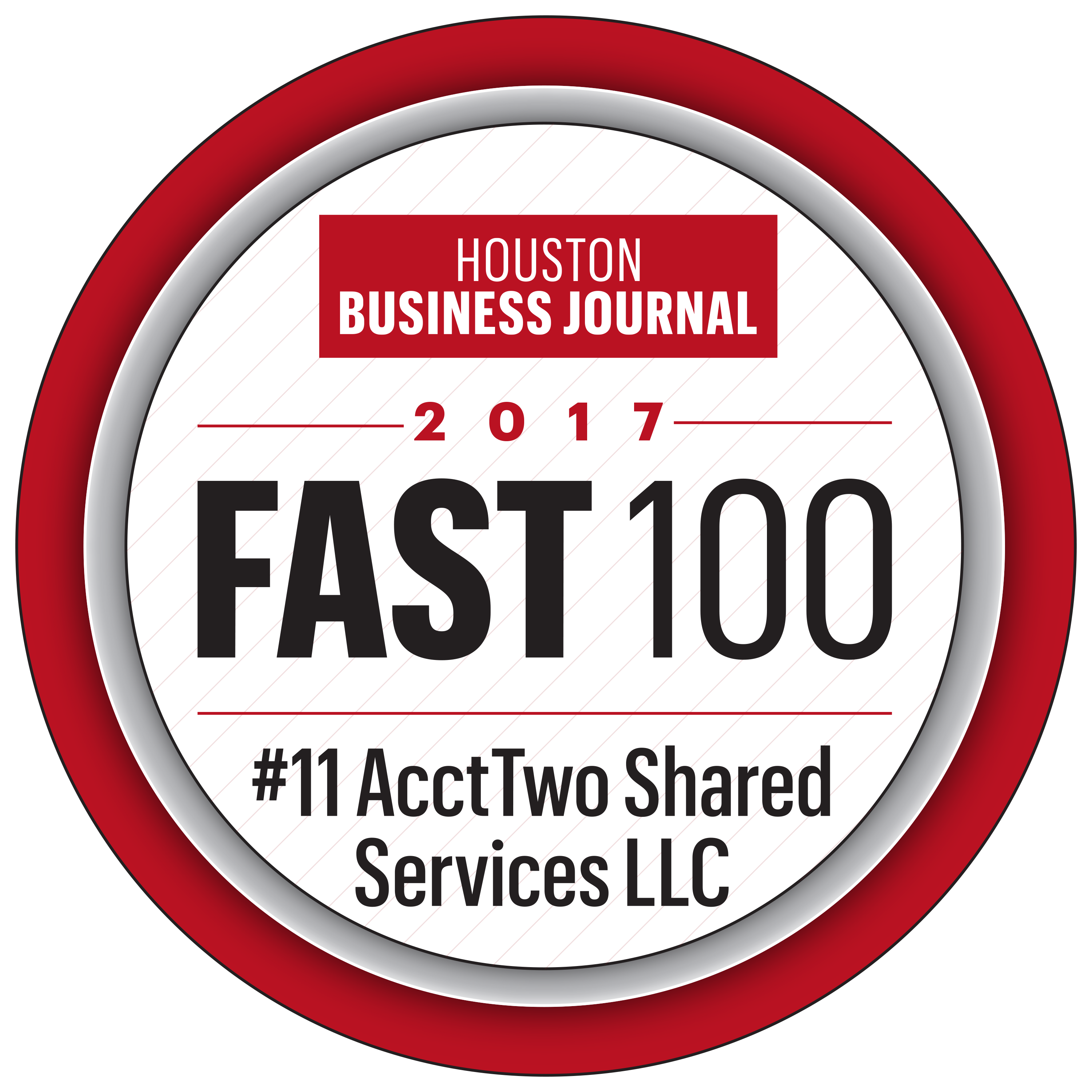 AcctTwo Named to Houston Business Journal's Fast 100 List 2017