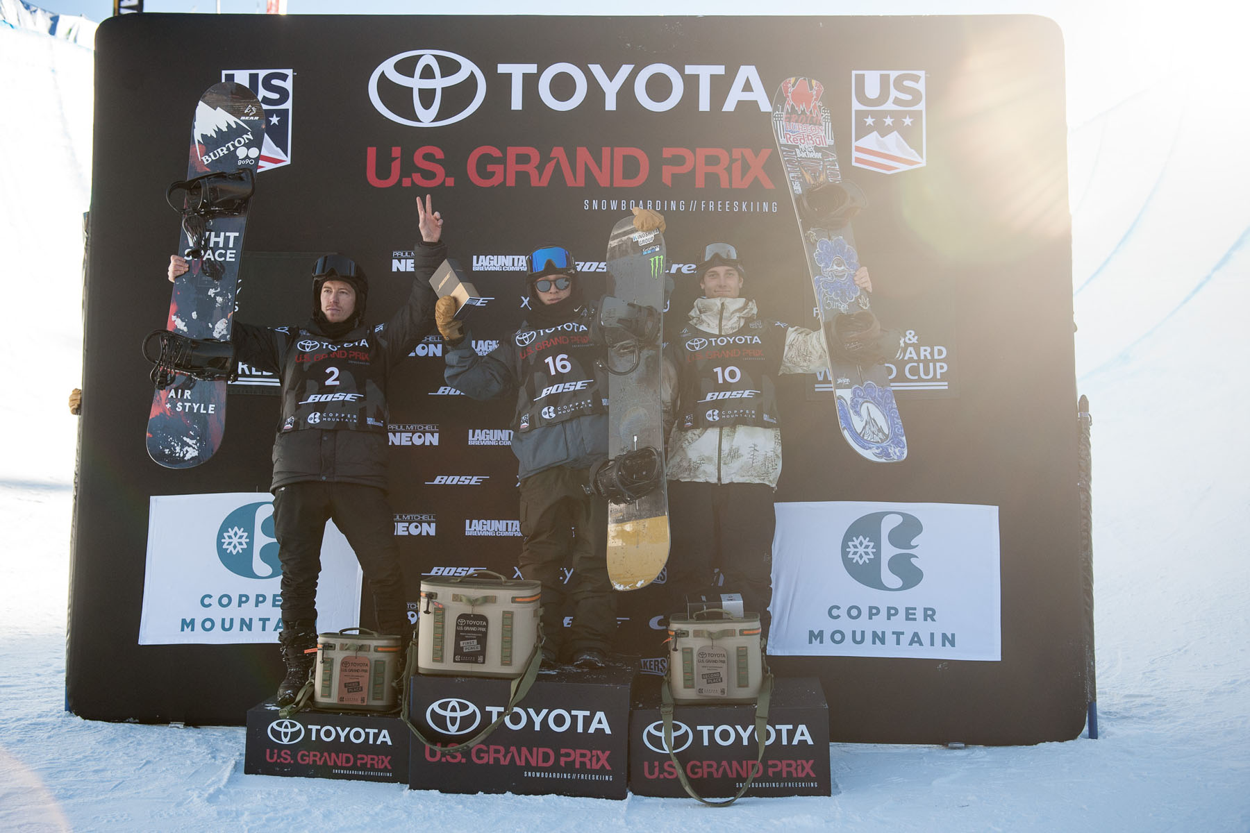 Monster Energy's Ayumu Hirano Wins Toyota U.S. Grand Prix Halfpipe of Snowboarding at Copper Mountain