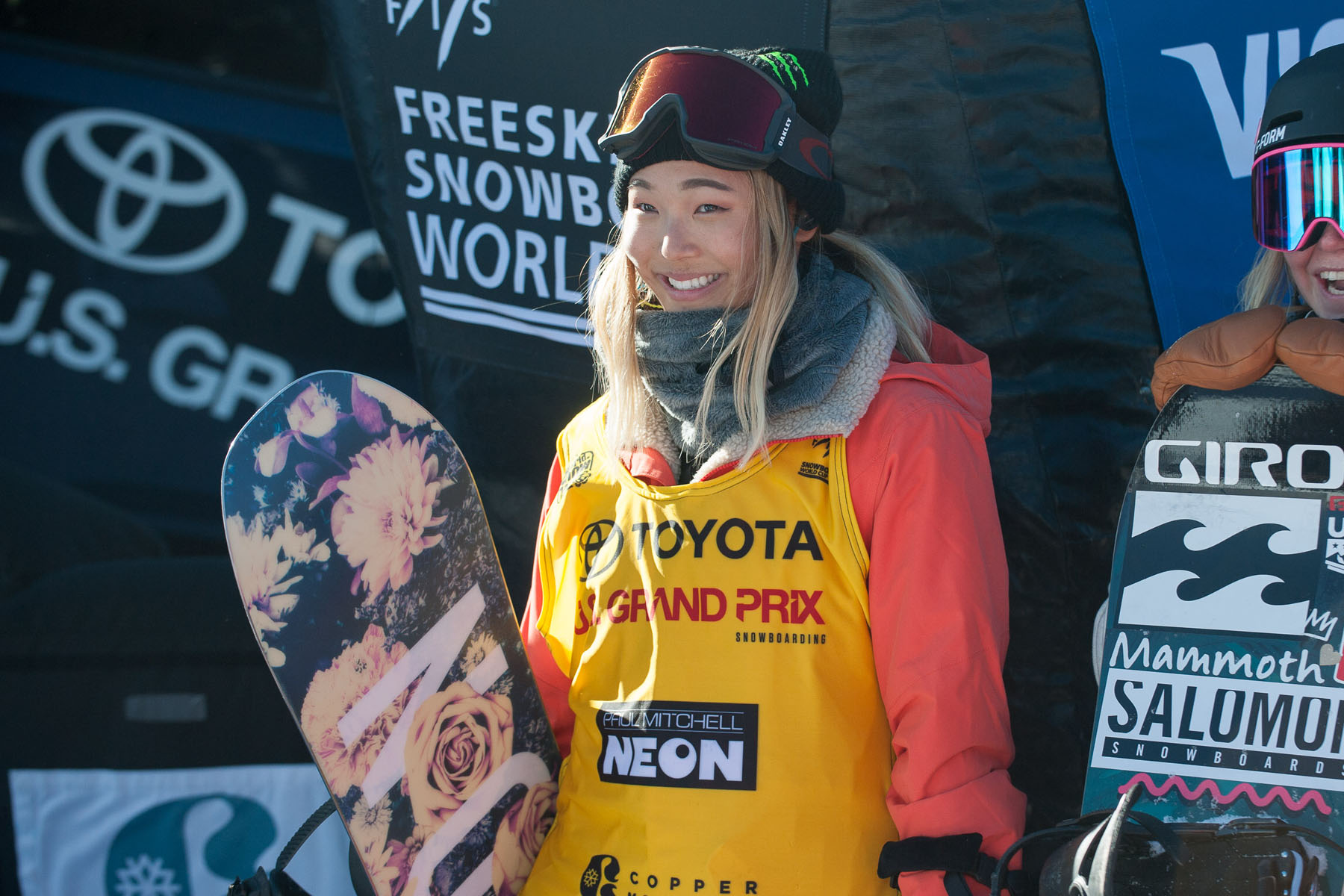 Monster Energy's Chloe Kim Wins Toyota U.S. Grand Prix Halfpipe of Snowboarding at Copper Mountain