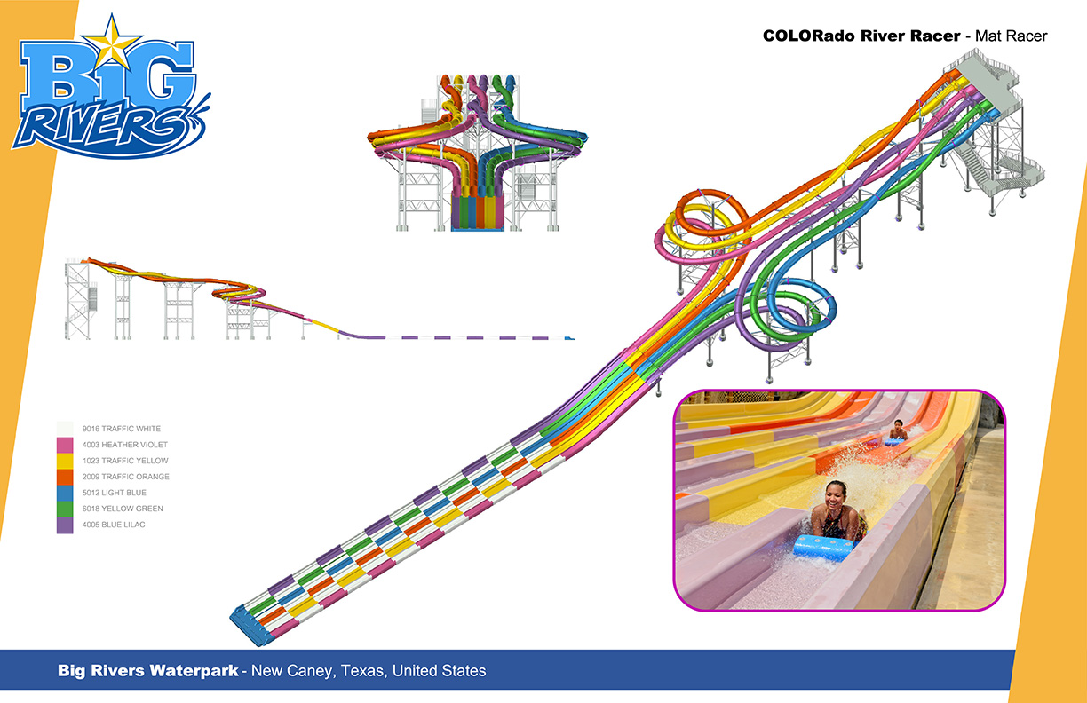 Race the waves or bring some friends for high speed splashing competition!