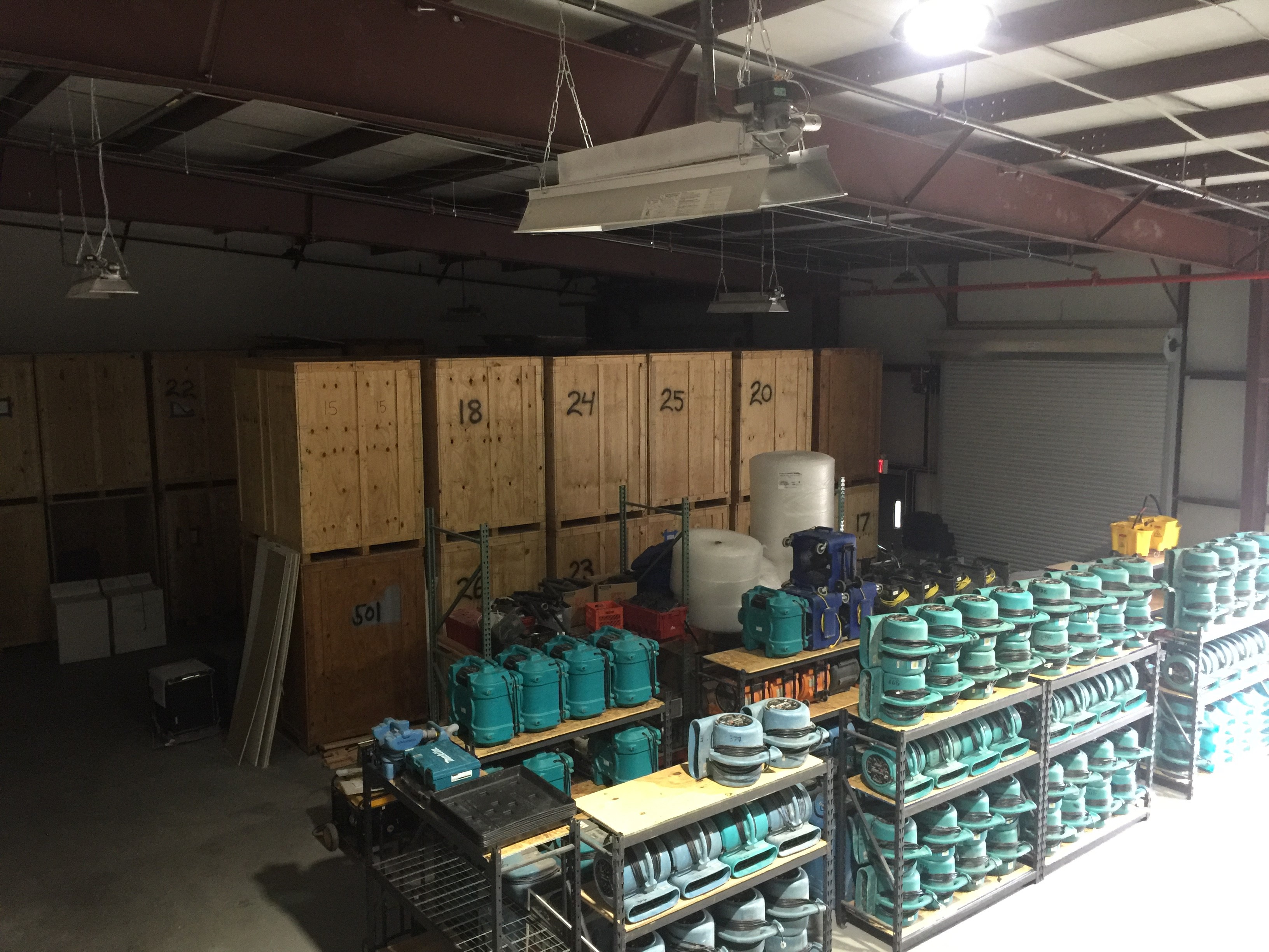 ServiceMaster Restoration by Complete in Staten Island Warehouse