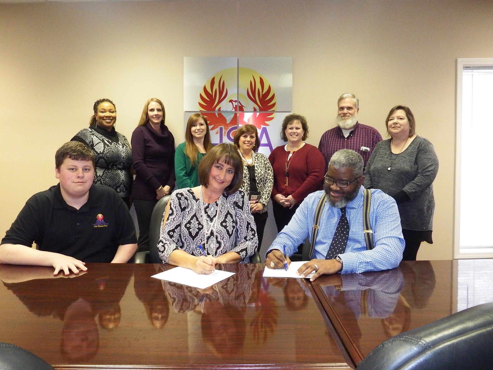 PIE Contract Signing Photo