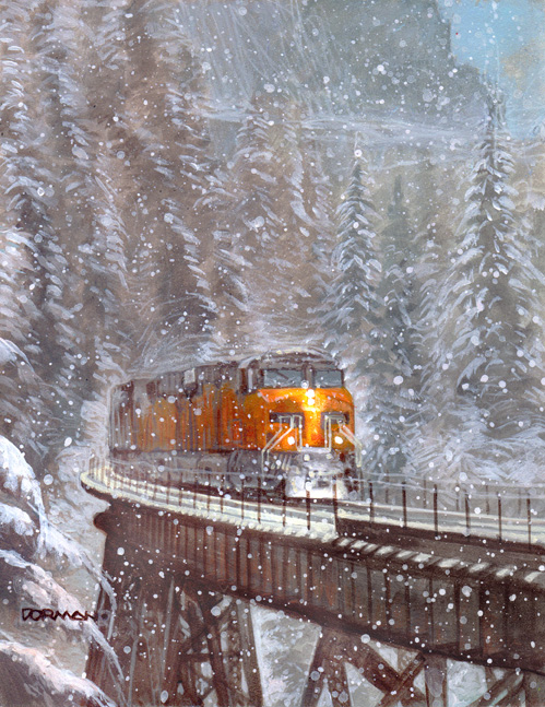 Dave Dorman's Winter Train