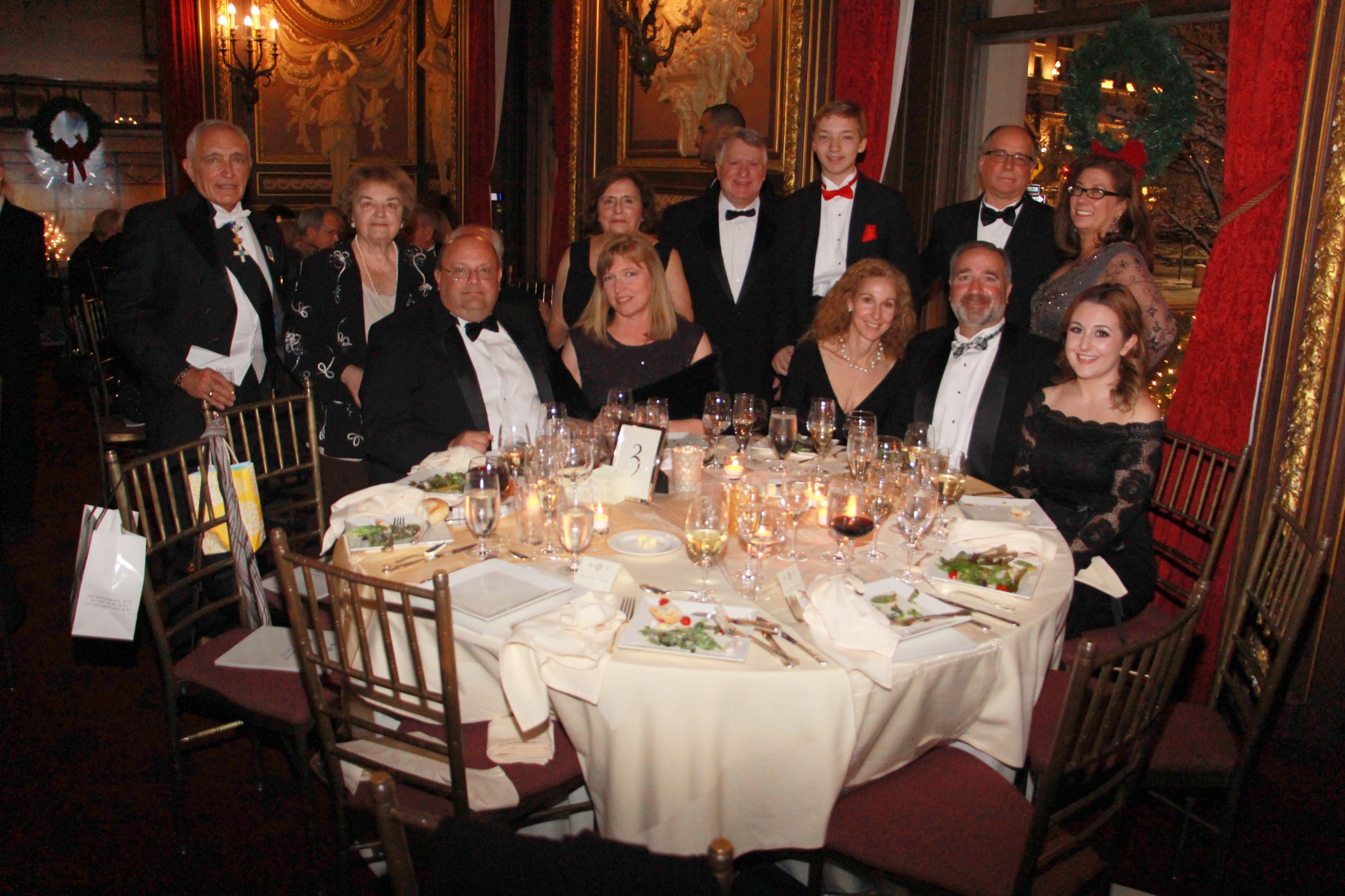 Ballo Gold Sponsor Table of Mr. and Mrs. Vincent Pica II