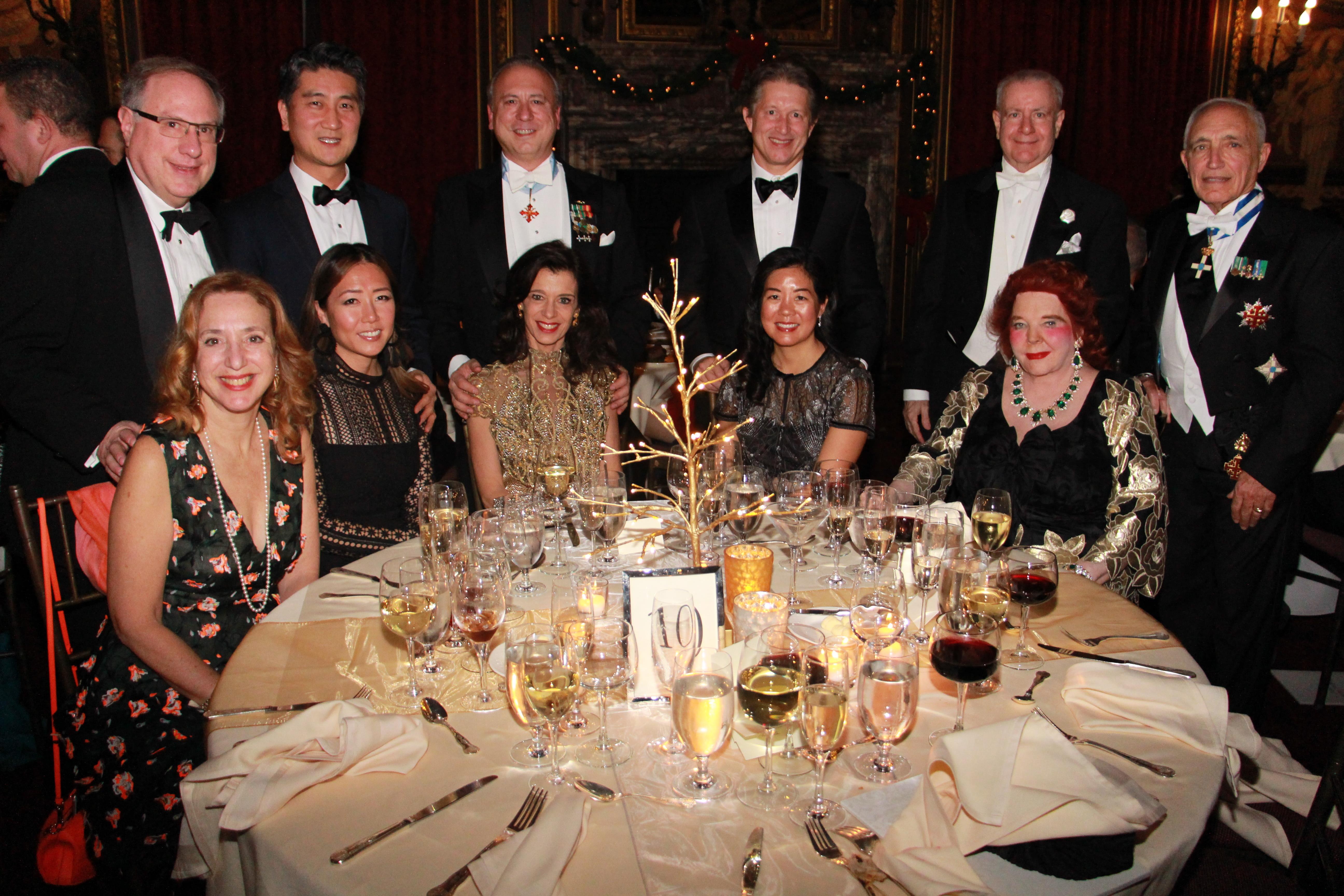 Savoy Ball Benefactor Table of Mr. and Mrs. Anthony Viscogliosi