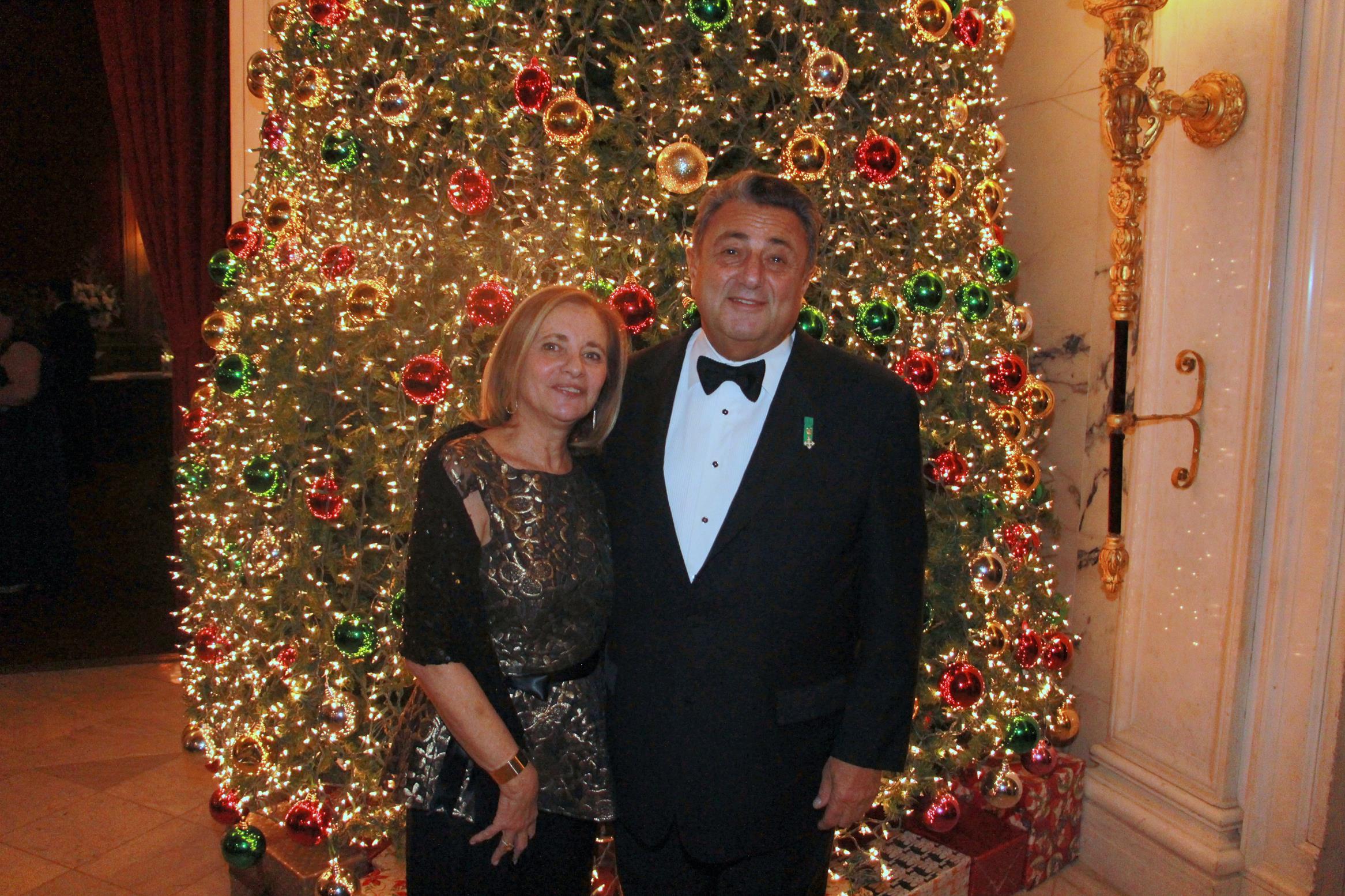 Vice Chairs and Grand Patrons of the Ballo di Savoia, Mrs. Barbara and Frank Desiderio, Esq.