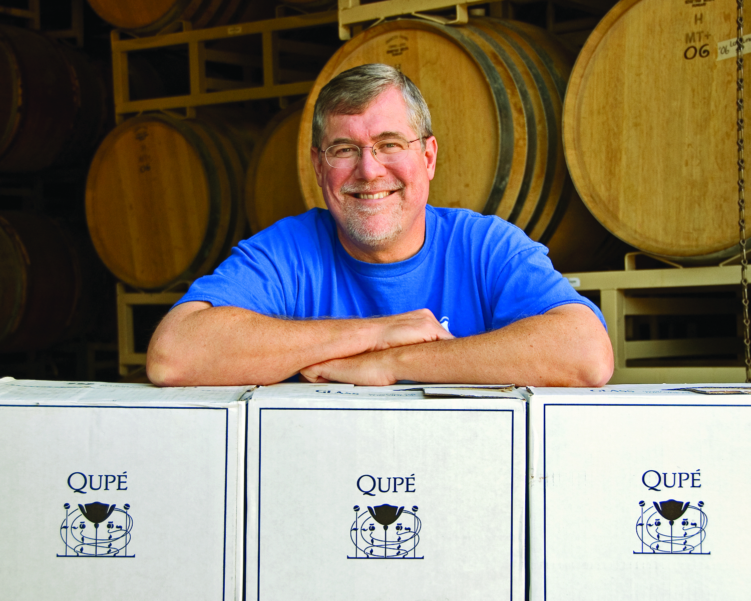 Central Coast winemaking pioneer, Bob Lindquist of Qupe
