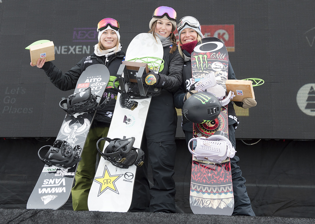 Monster Energy’s Jamie Anderson Takes Second in Snowboard Slopestyle at the Dew Tour in Breckenridge and Secures a Spot on the U.S. Olympic Team