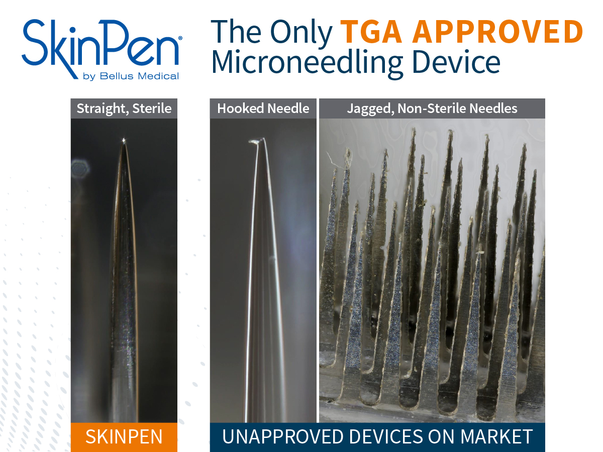 SkinPen Precision is the ONLY Microneedling Device Approved in Australia