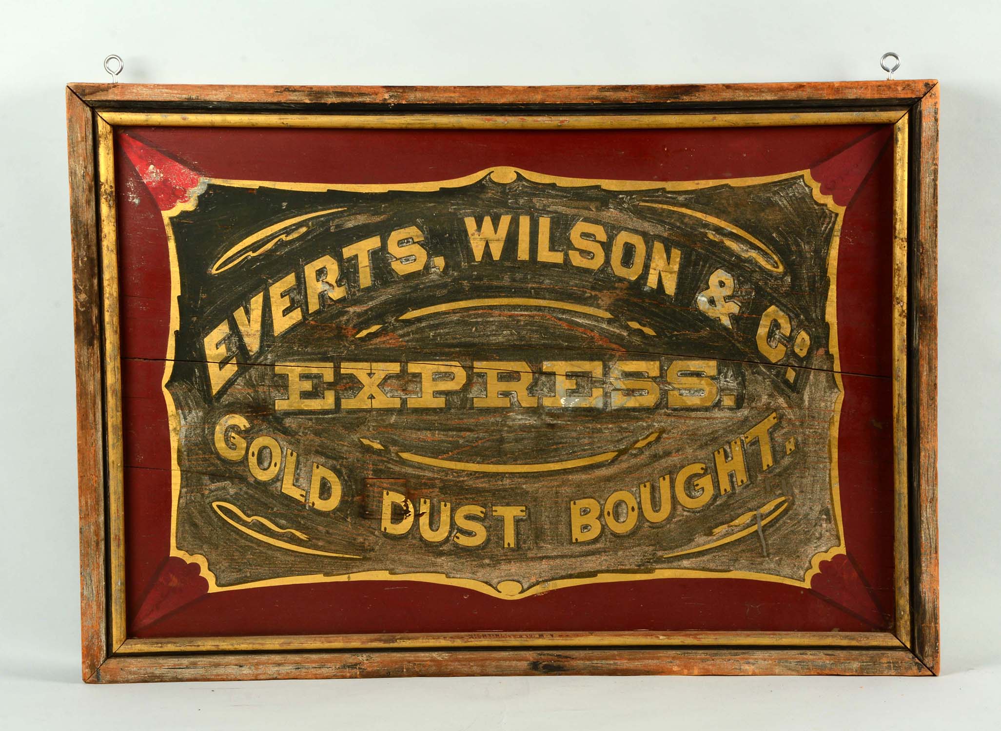 Everts, Wilson & Co. Gold Dust Advertising Sign, Estimated at $50,000-100,000.