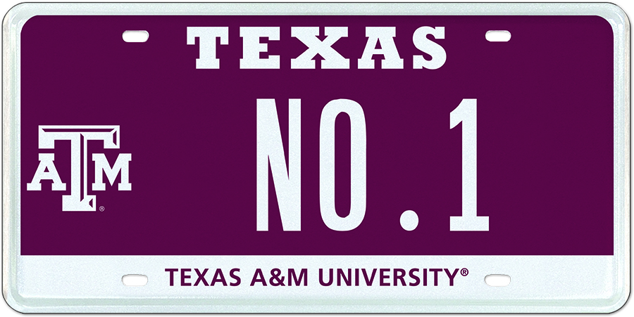 Classic Black is Texas’ Number 1 License Plate in 2017