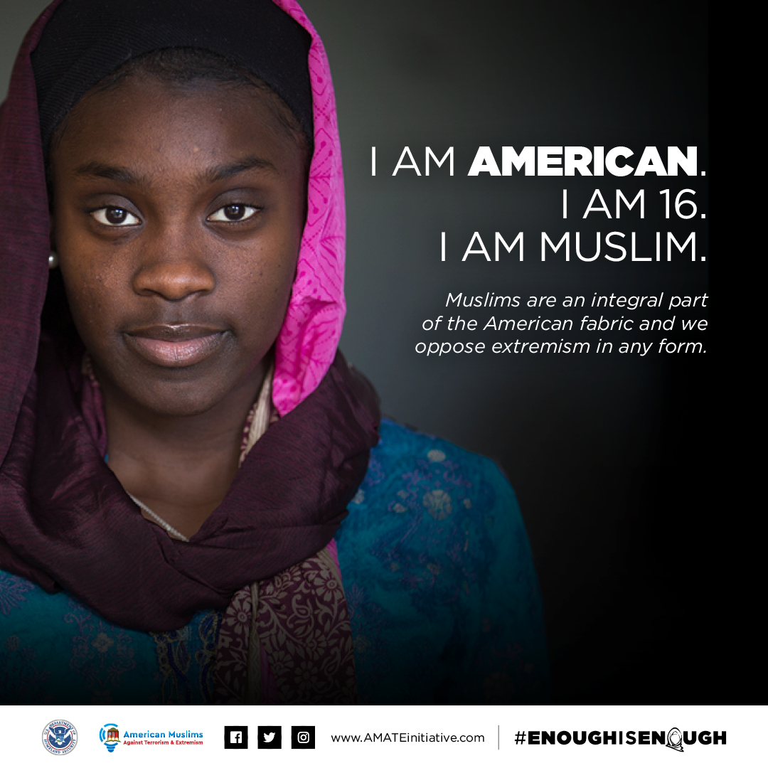 I am American. I am 16. I am Muslim.