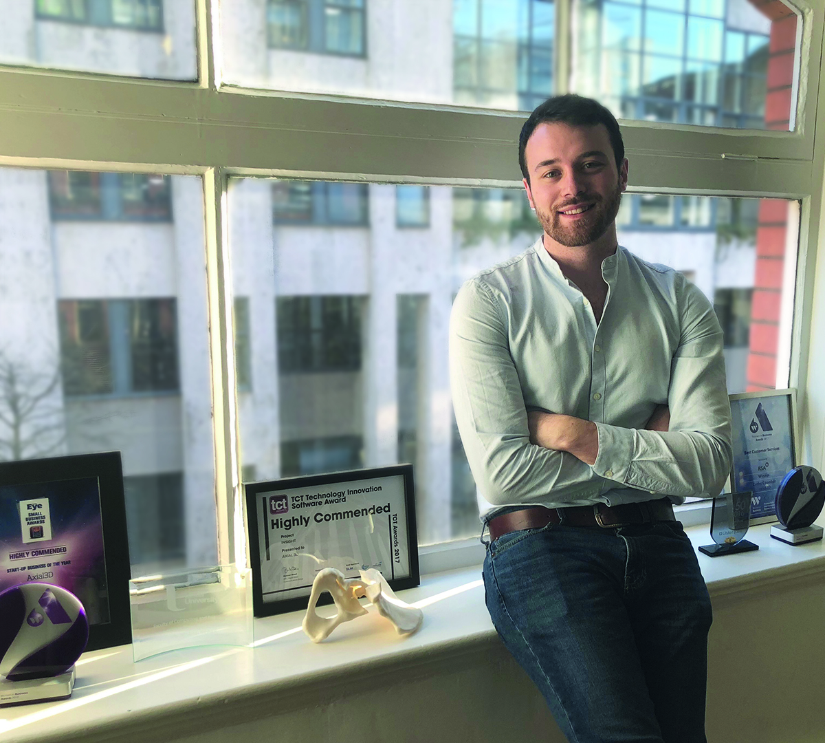 Daniel Crawford, Founder and CEO, axial3D