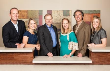 Antony Propst, Natalie Burger, Thomas Vaughn, Lisa Hansard, Kaylen Silverberg and Summer James (San Antonio) Best Doctor Award Winners