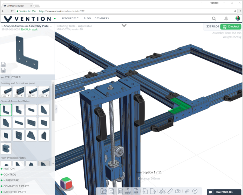 Design in our free cloud-CAD