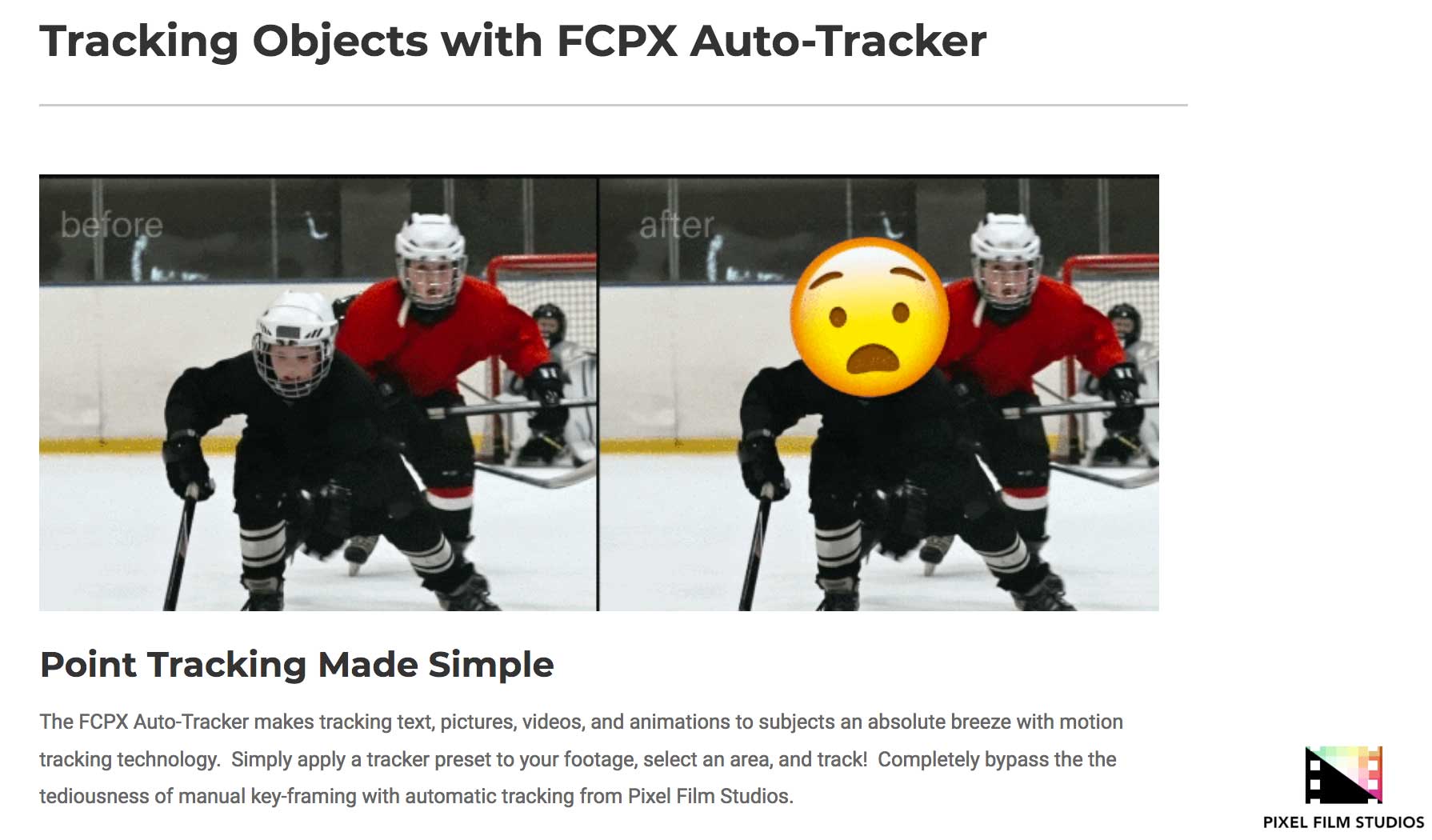 FCPX Auto Tracker - Pixel Film Studios - Final Cut Pro X Effects