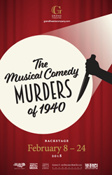 SLCC's Grand Theatre presents THE MUSICAL COMEDY MURDERS OF 1940  Image