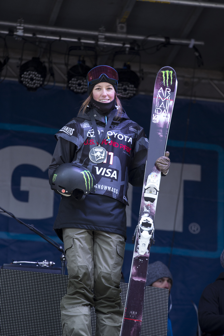 Monster Energy's Brita Sigourney Takes Second Place in Women's Pipe at the Grand Prix Aspen