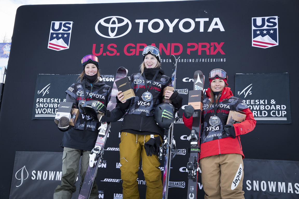 Monster Energy's Cassie Sharpe Wins Women’s Pipe Finals at the Grand Prix in Aspen
