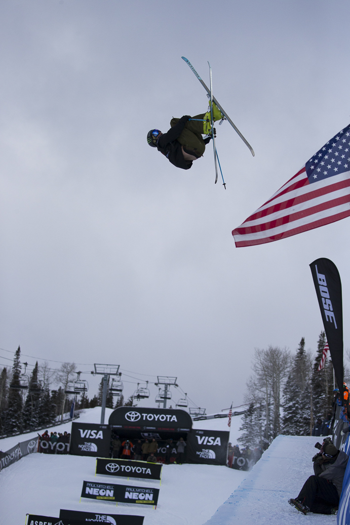 Monster Energy's David Wise Wins Pipe Finals at the Grand Prix Aspen and officially earns a spot on the USA Olympic Team