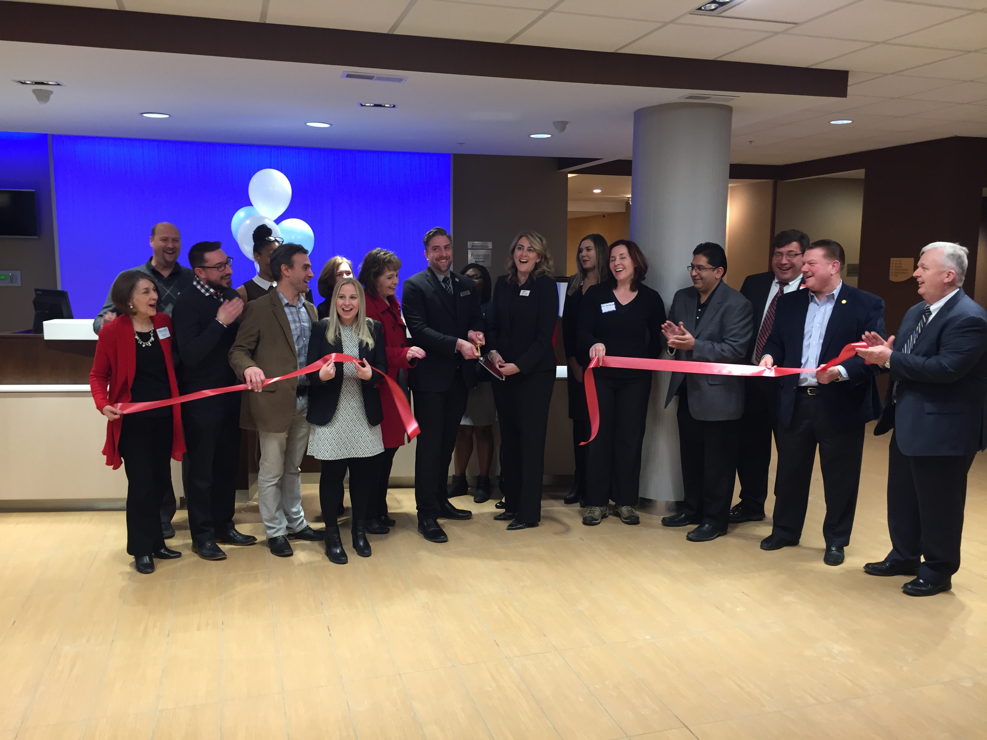 Ribbon Cutting Ceremony At the Fairfield Inn & Suites Detroit Chesterfield