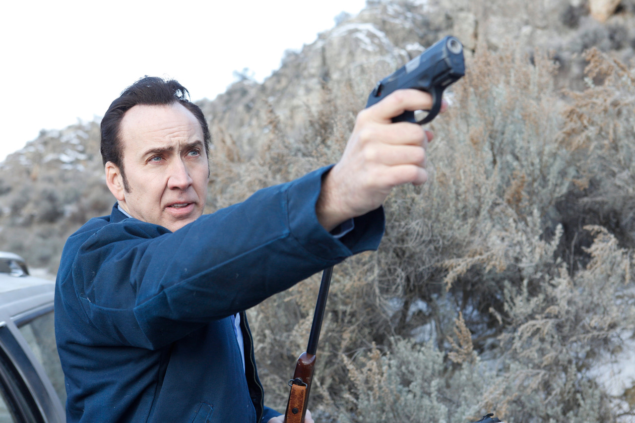Nicolas Cage (as Noah Kross) in Minds Eye Entertainment’s upcoming THE HUMANITY BUREAU