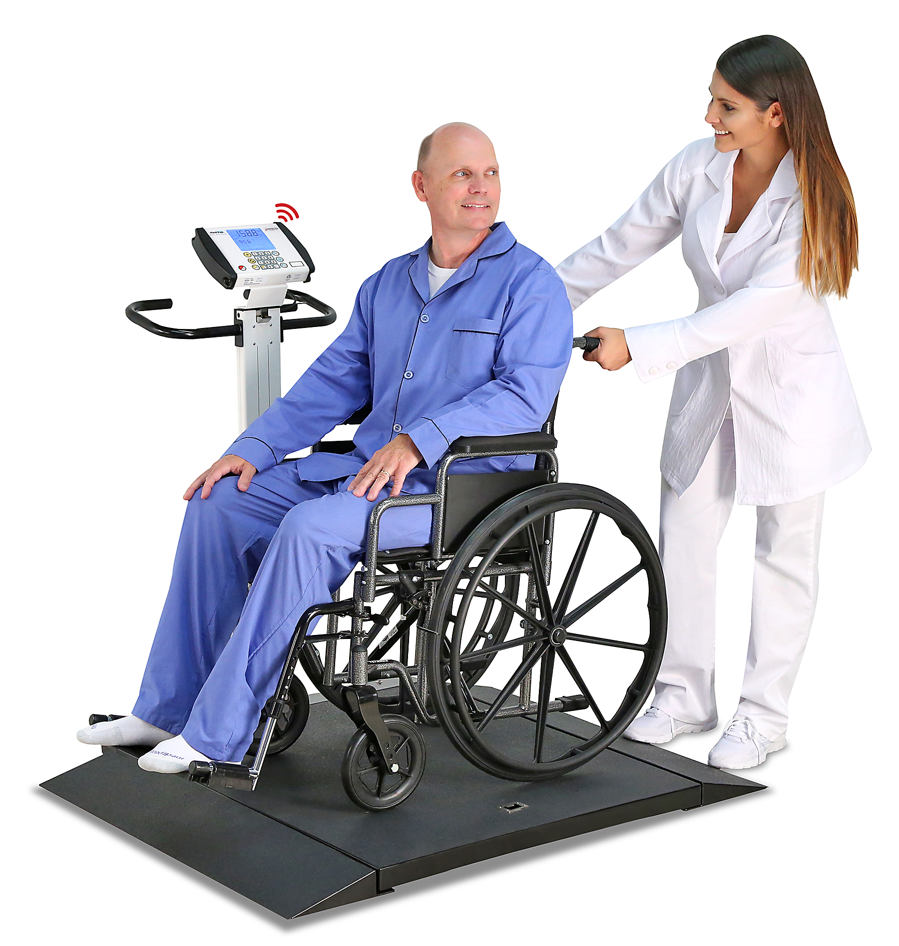 DETECTO's 6550 Portable Wheelchair Scale