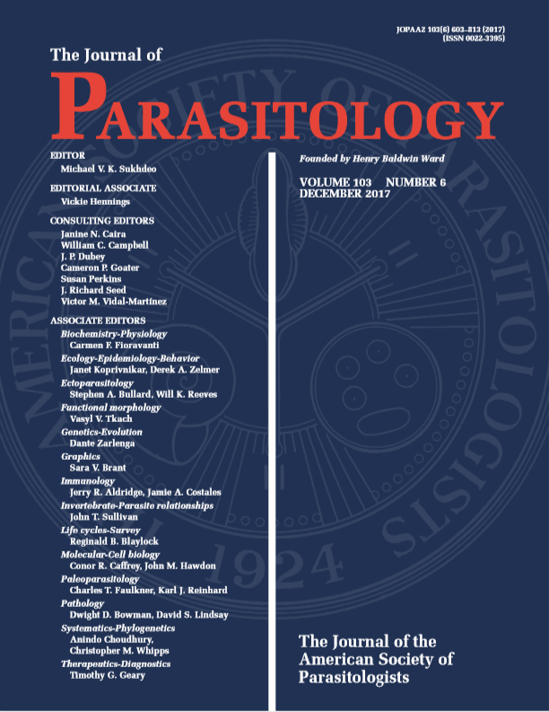 American Society of Parasitologists Relaunches Journal of Parasitology ...