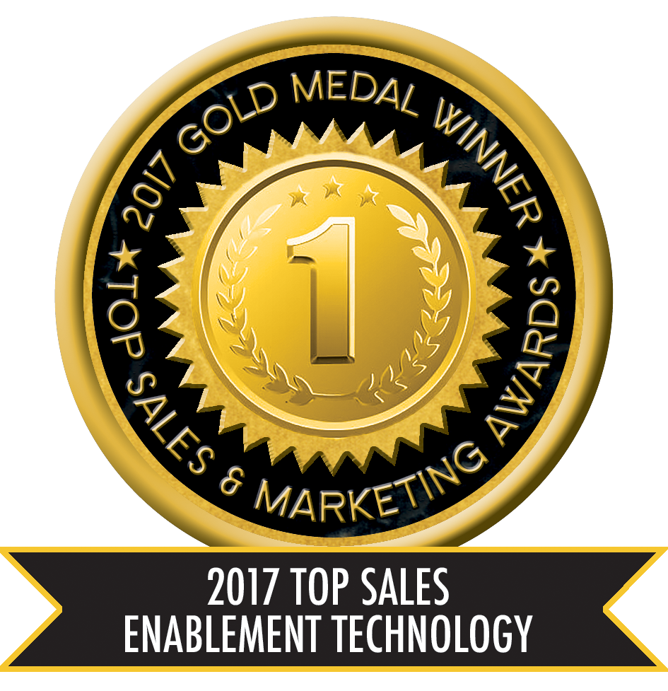 Membrain Awarded Best Sales Enablement Technology in Top Sales Awards 2017