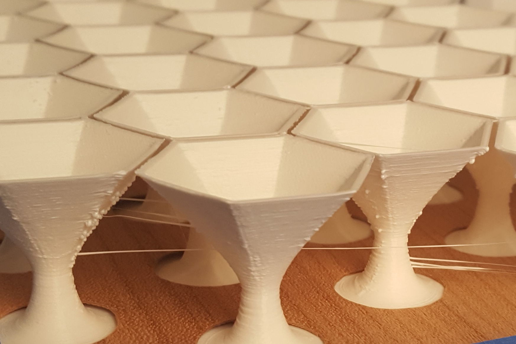 An experiment in combining 3D printing with molded plywood