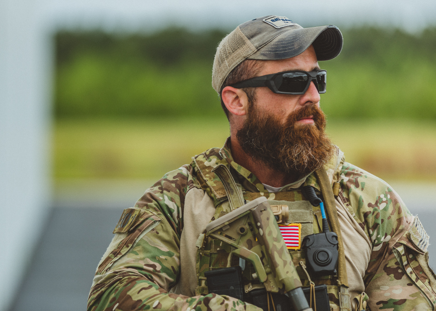 Revision’s ShadowStrike™ Tactical Ballistic Sunglasses have a sharp, geometrical wraparound design that provides unobstructed field-of-vision and ballistic protection for fast-paced tactical, special