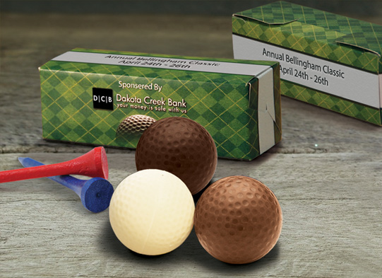 Belgian Chocolate Golf Balls