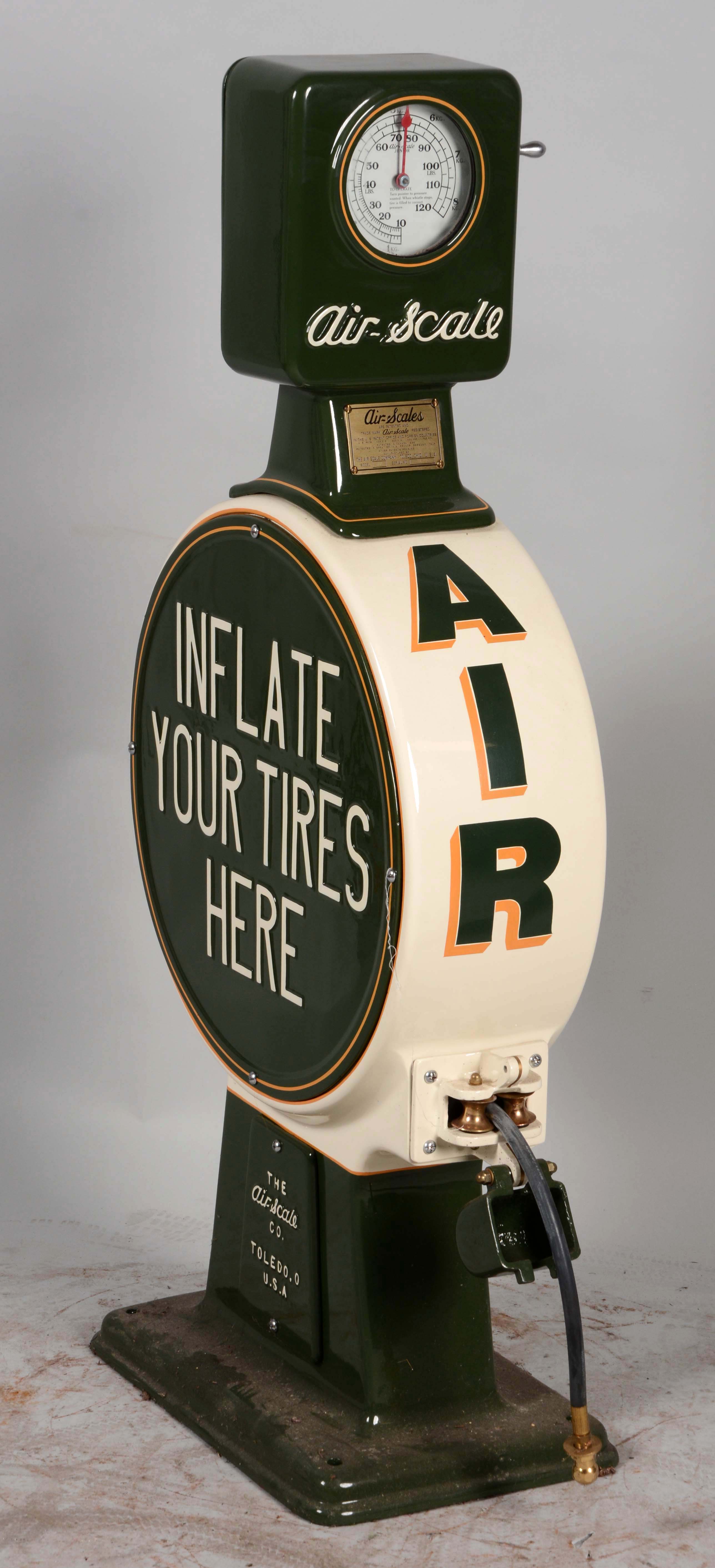 Air Scale Model Junior with Air Hose, estimated at $5,000-8,000.