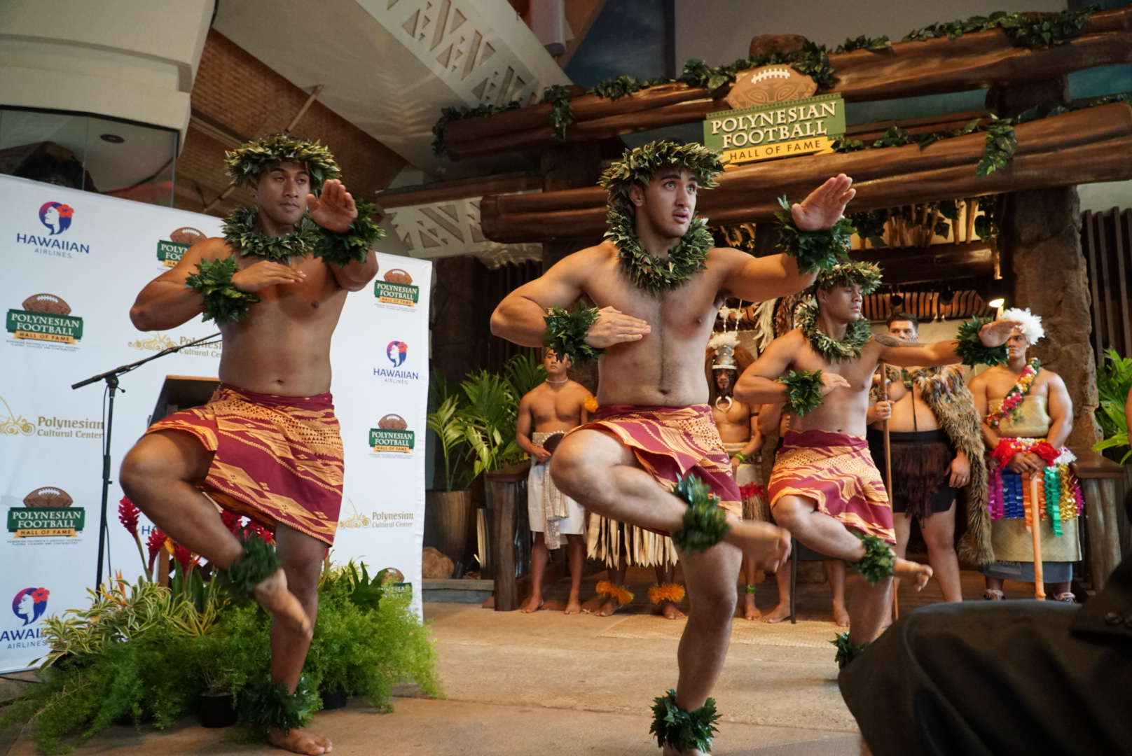 Welcome performance during the opening ceremony