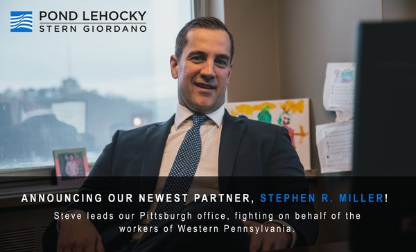 Stephen R. Miller Makes Partner at Pond Lehocky