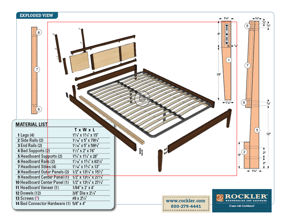 The complete plan and additional project information are available at rockler.com/build.