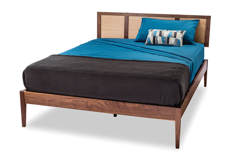 Rockler Woodworking and Hardware has launched a new "Build It with Rockler" project – the Modern Bed Frame with Headboard.