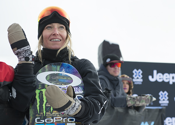 Monster Energy's Jamie Anderson Takes Gold in Women's Snowboard Slopestyle at X Games Aspen 2018