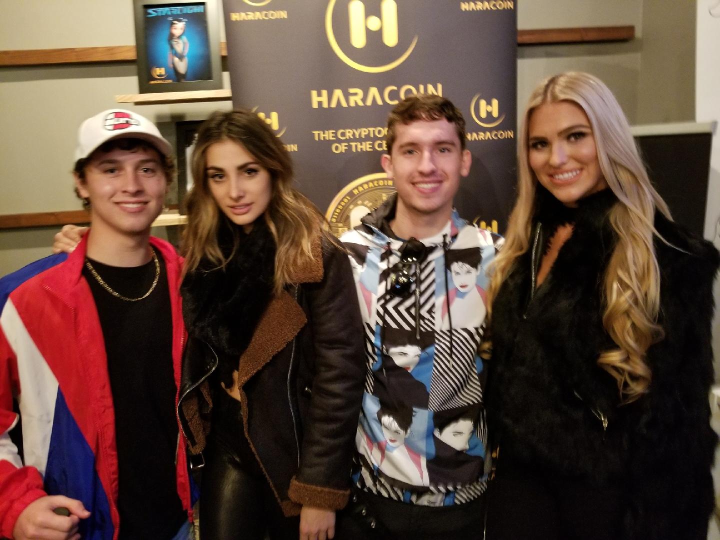 3Dimensional with actress Olga Safari and Miss Oregon USA at the Music Lodge during the 2018 Sundance Film Festival