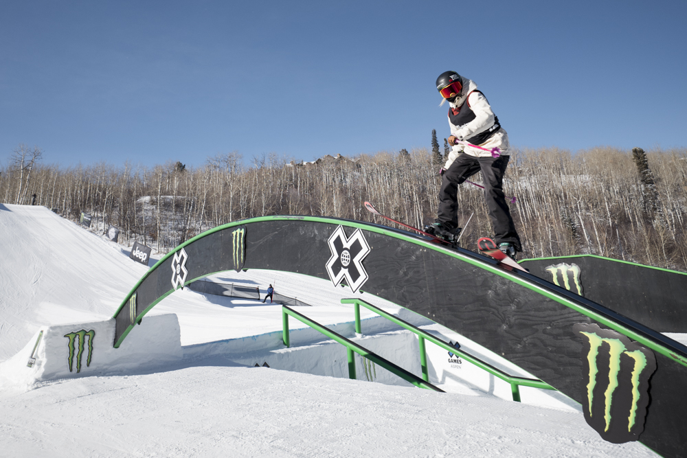 Monster Energy's Maggie Voisin Takes Gold in Women's Ski Slopestyle at X Games Aspen 2018