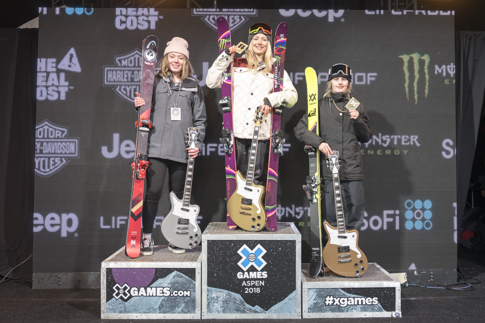 Monster Energy's Maggie Voisin Wins Gold in Women's Ski Slopestyle at X Games Aspen 2018