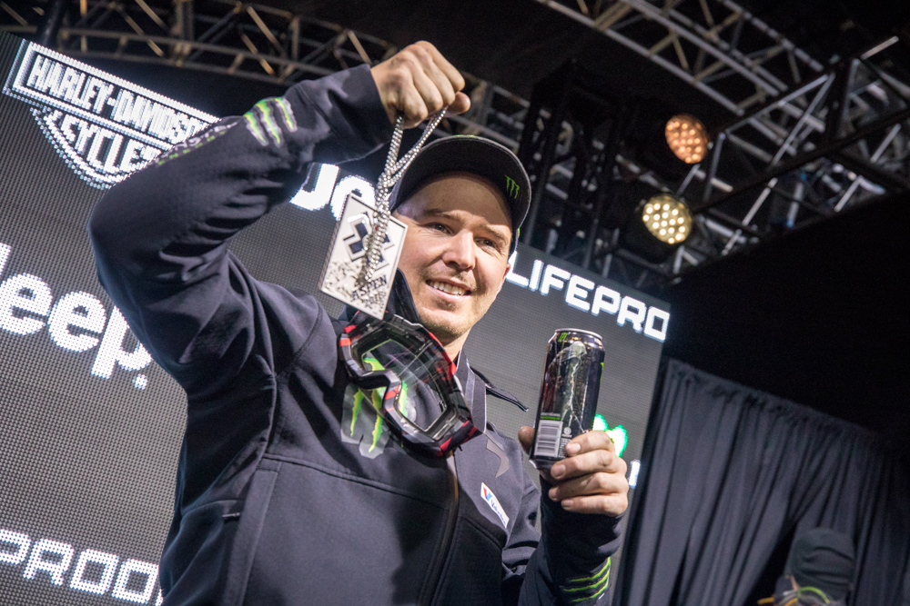 Monster Energy’s Jackson Strong Takes Silver in First-Ever Snow Bike Best Trick