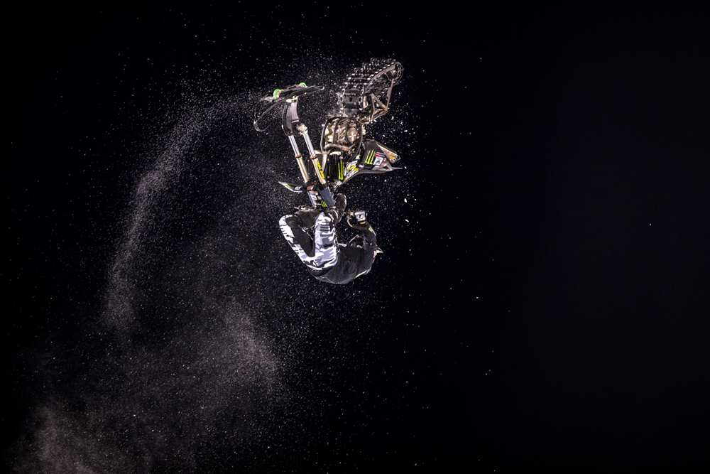 Monster Energy’s Jackson Strong Takes Silver in First-Ever Snow Bike Best Trick