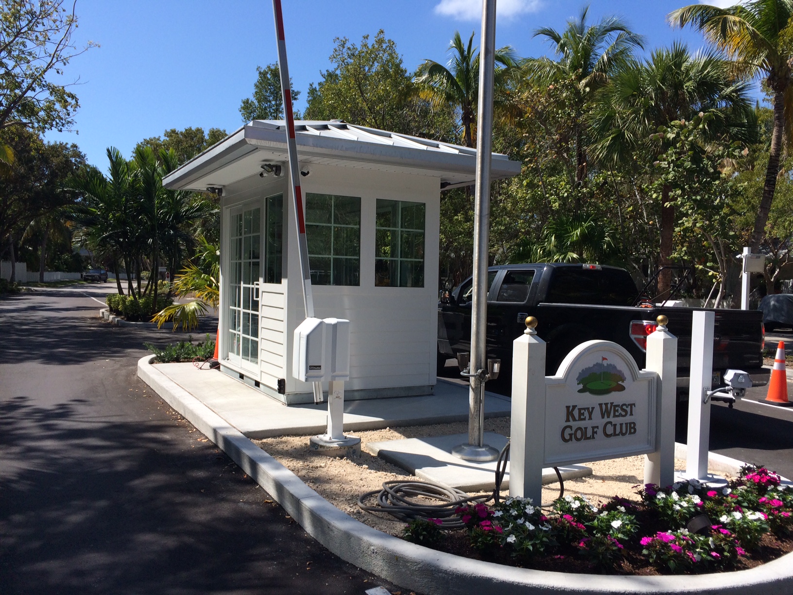 Key West Security Booth