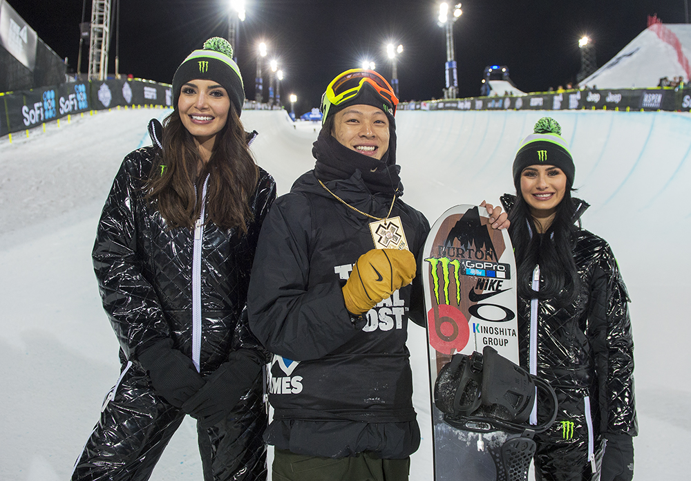 Monster Energy's Ayumu Hirano Takes Gold in Snowboard SuperPipe at X Games Aspen 2018