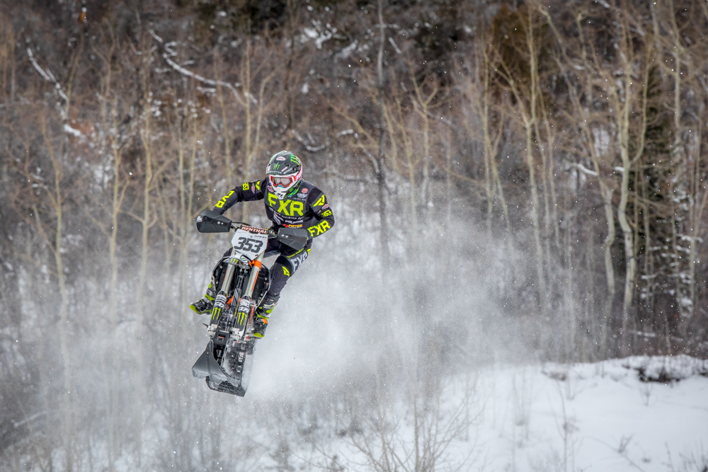 Monster Energy's Kody Kamm Takes Bronze in Snow Bike-Cross at X Games Aspen 2018